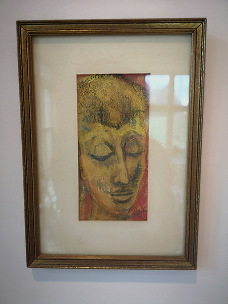 Fine Art pastel of Face